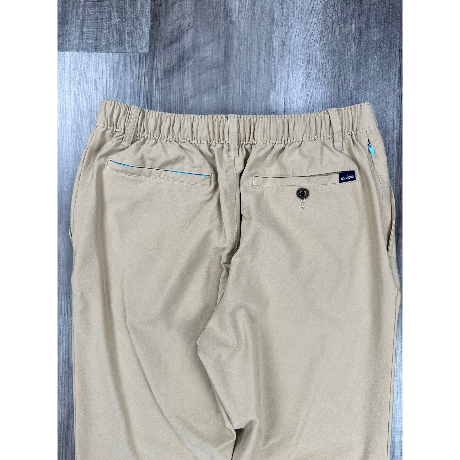 Chubbies All About the Almonds Performance Pants in Light Tan — Size Large // Preowned