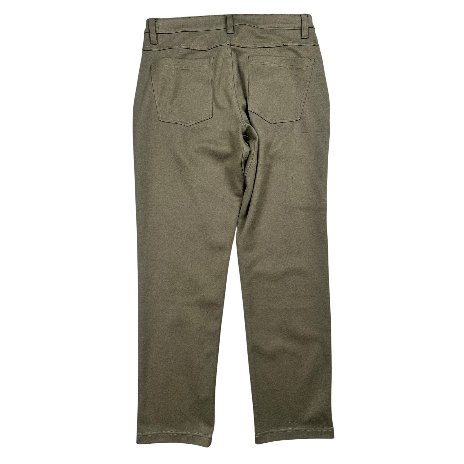 BYLT Coastal Straight Stretch Performance Trouser Pants in Dark Taupe — Size 32 // Preowned