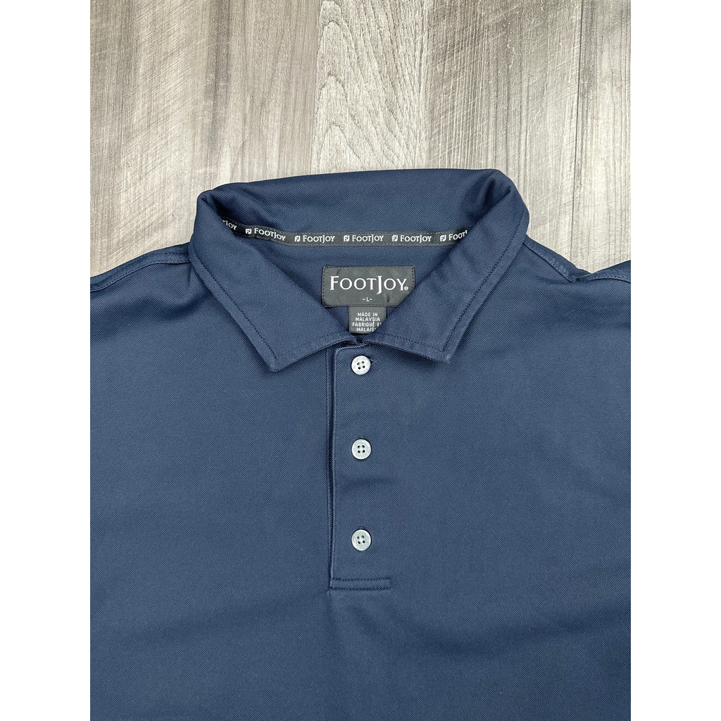 FootJoy ProDry Performance Pique Knit Short Sleeve Polo — Size Large // Preowned