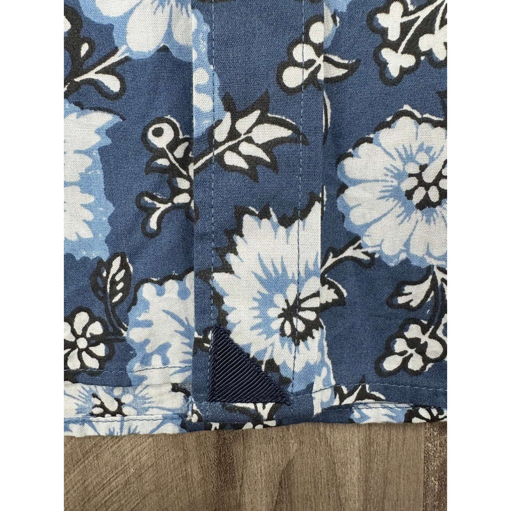 UNTUCKit Monreale Hawaiian Regular Fit Short Sleeve Shirt in Navy, Blue, White — Size 3XL // Preowned