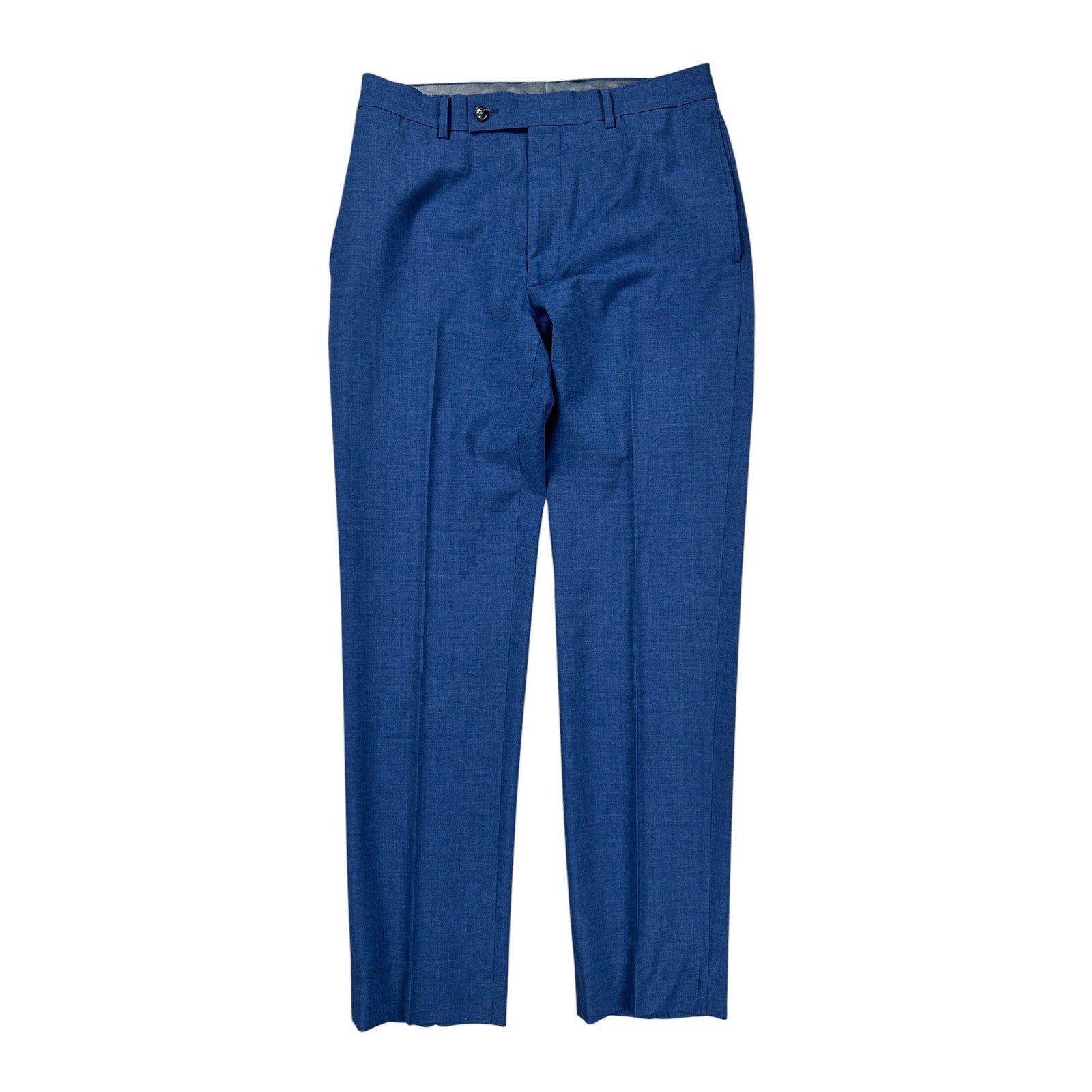 Calvin Klein X Slim Fit Stretch Three Piece Suit in Dark Blue Navy — Size 38R // Preowned