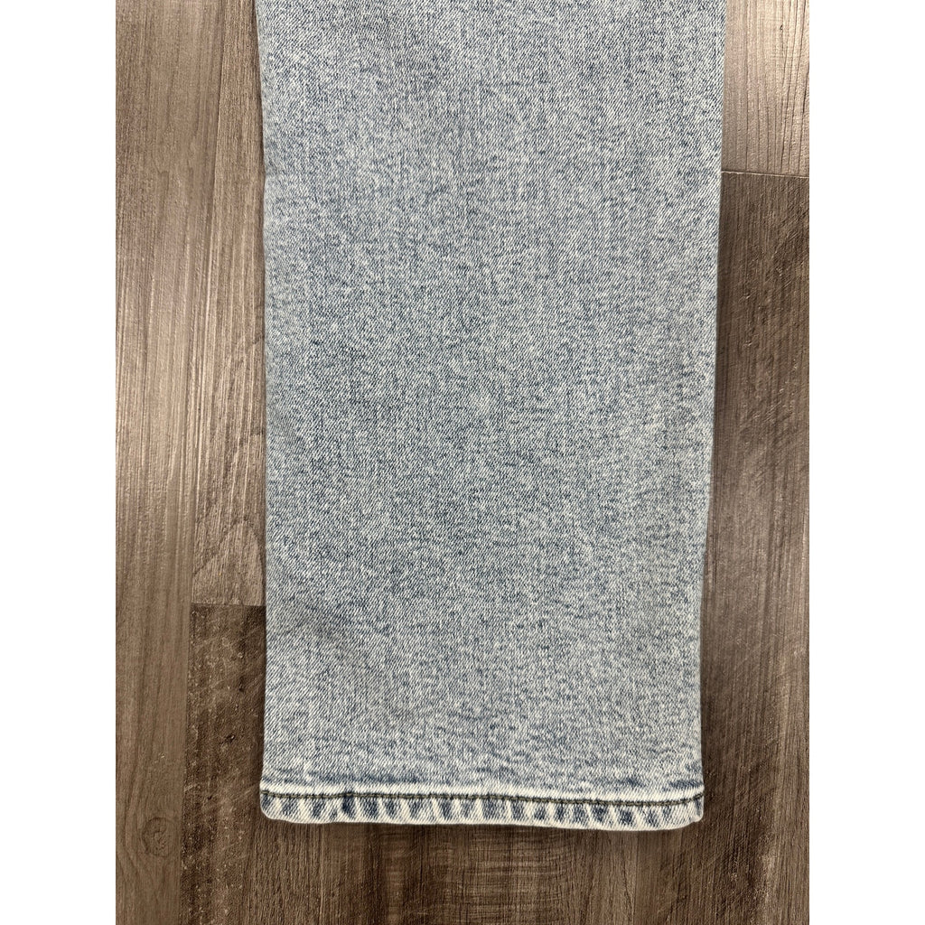 Buffalo David Bitton Slim Ash Stretch Jeans in Bleached and Blasted — Size 30x30