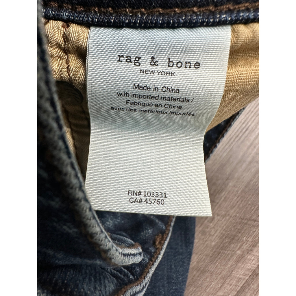 Rag & Bone Fit 3 Classic Authentic Stretch Cole Jeans — Size 31 // Preowned