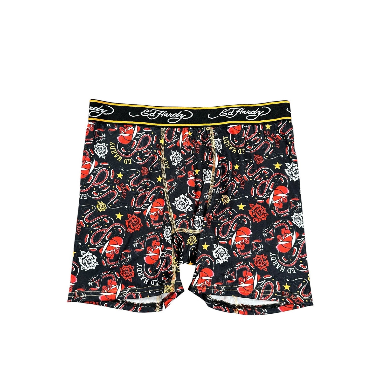 Ed Hardy Performance Boxer Briefs 4-Pack — Size Medium
