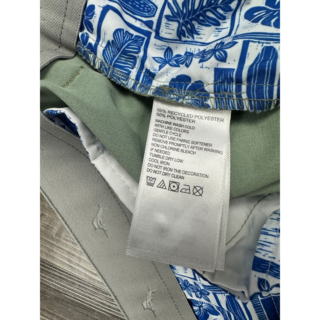 Tommy Bahama Barbados Pro 9" Shorts in Sea Pine — Size 42