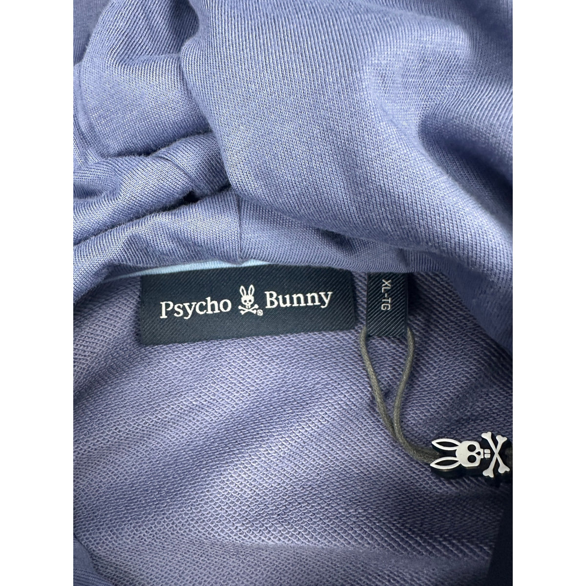 Psycho Bunny Gio Embroidered Pullover Hoodie — Size XL