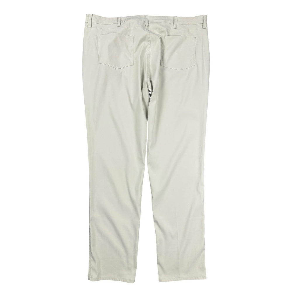 Stitch Golf Heston Five Pocket Golf Pants in Cream — Size 40x32 // Preowned