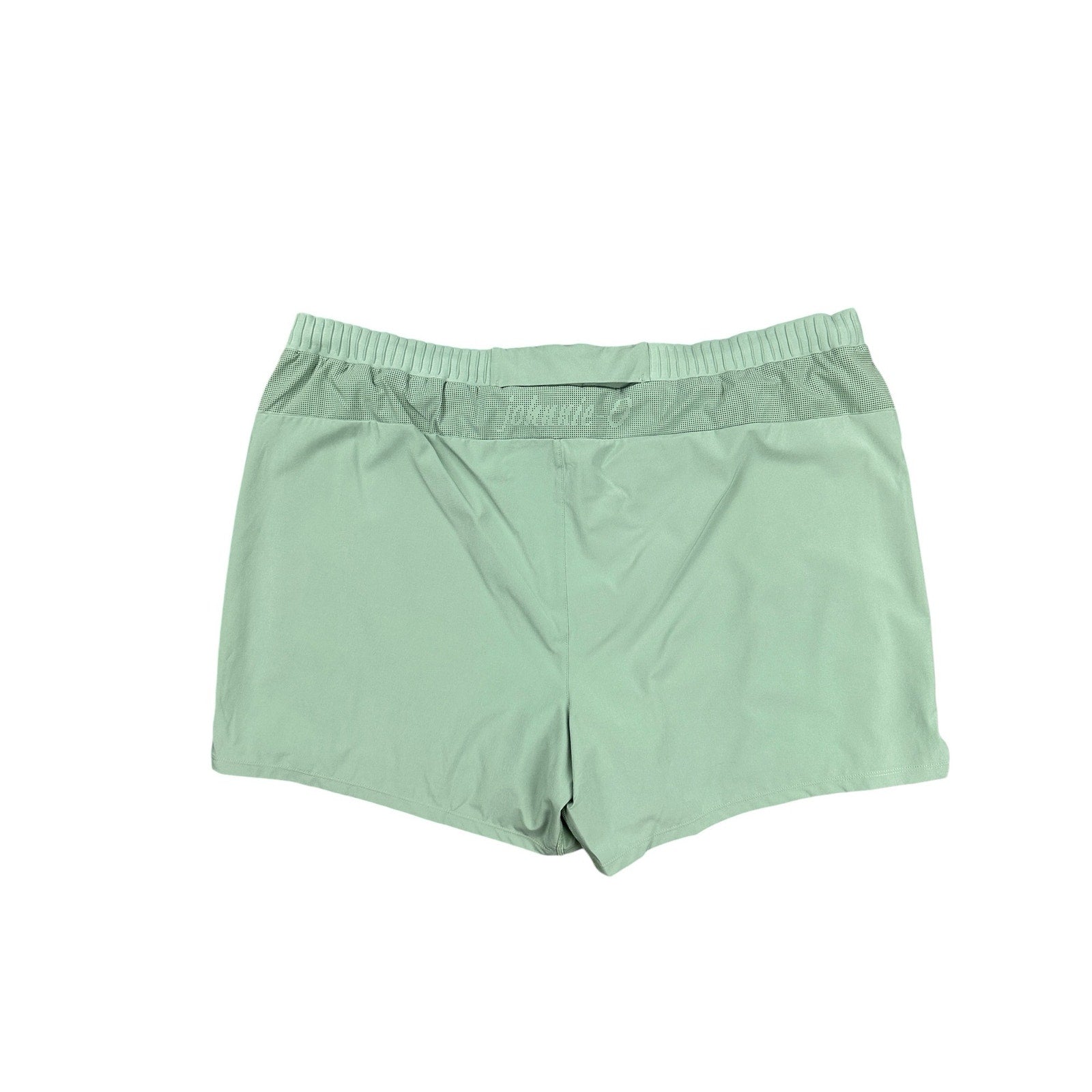 Johnnie-O Strides Lightweight Workout Shorts in Strides Green — Size 2XL
