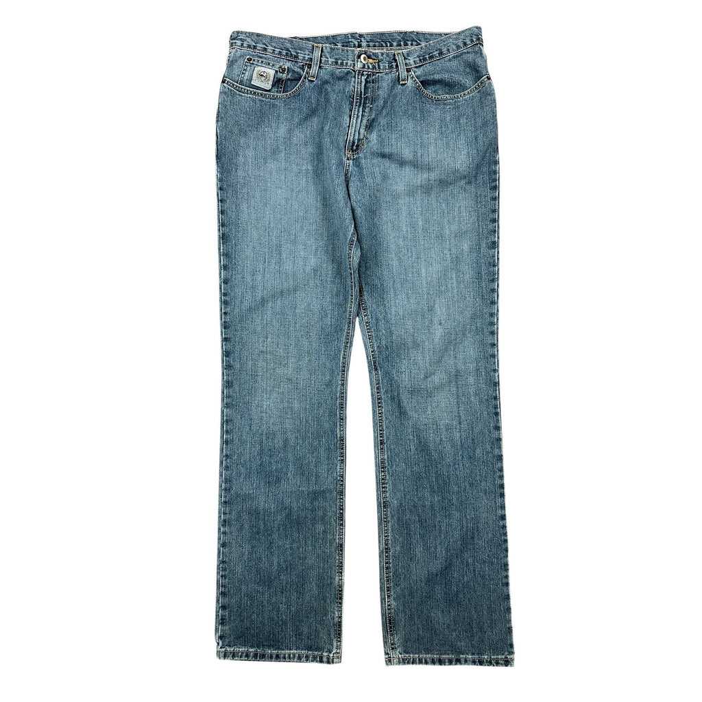Cinch Silver Label Straight Leg Jeans in Blue — Size 38x36 // Preowned