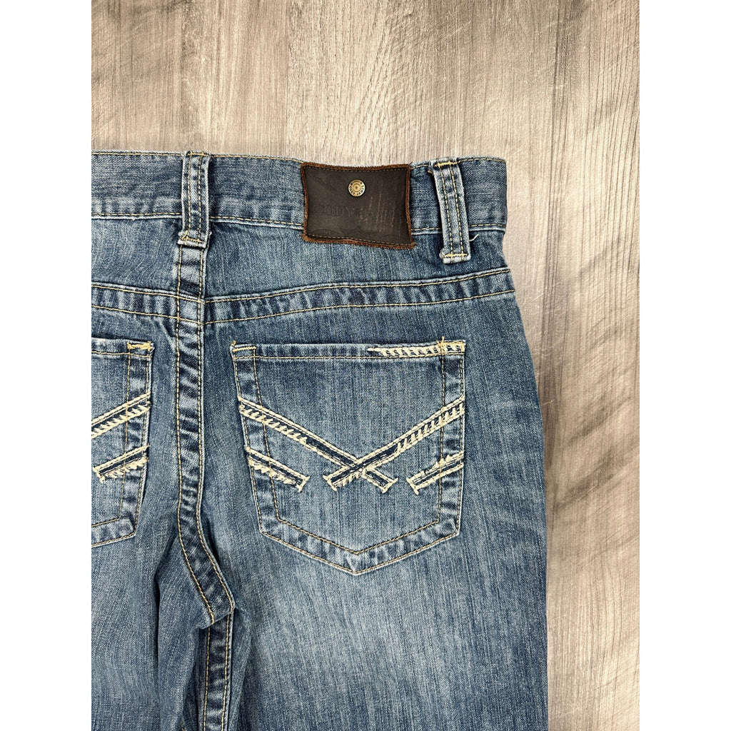 Cody James Light River Bank Stretch Straight Boot Cut Jeans — Size 29x34 // Preowned