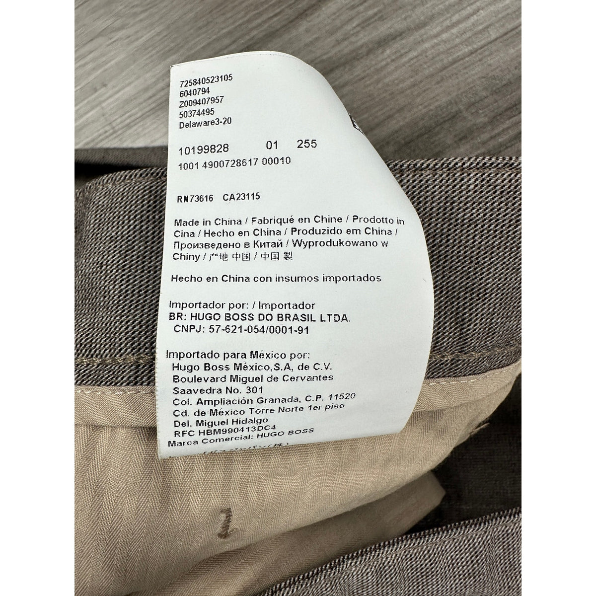 BOSS Hugo Boss Delaware Stretch Slim Fit Chino Pants — Size 33 // Preowned