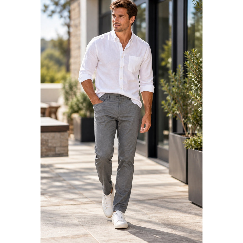 Mizzen+Main Grant Trim Fit 5 Pocket Pants — Size 30x30