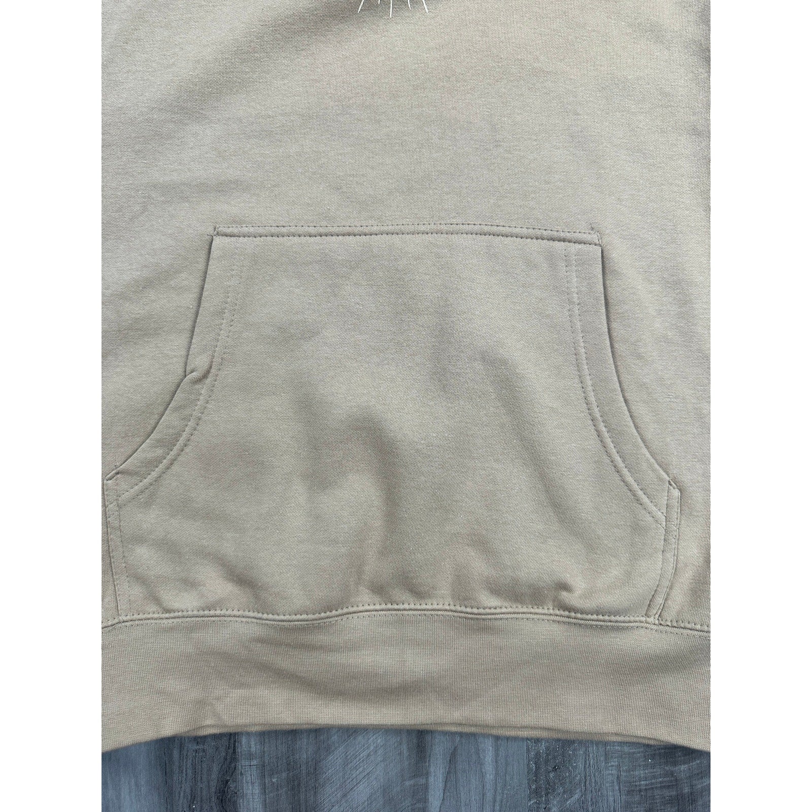 Section 119 x Sacred Rose Grateful Dead Pullover Hoodie in Tan — Size Medium