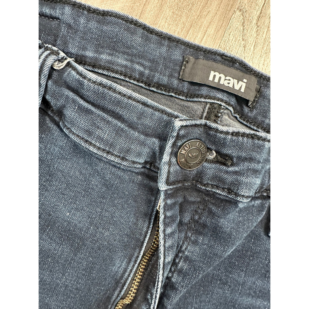 Mavi Zach Straight Leg Jeans in Dark Blue — Size 36x30 // Preowned