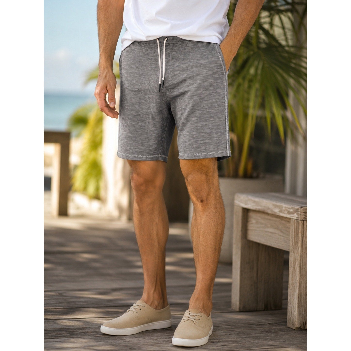 Tommy Bahama Tobago Bay Shorts in Cave Gray — Size 2XLT