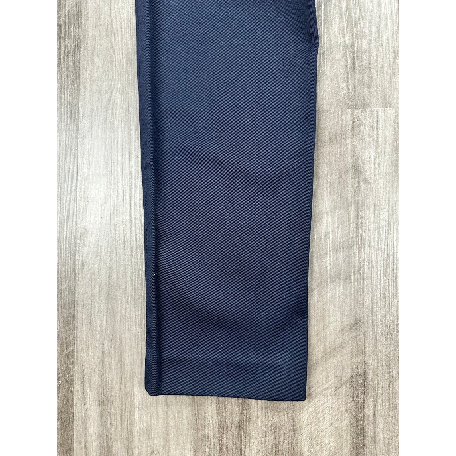 COS Slim Fit Tapered Cotton Trousers in Navy — Size 48 (US 32R) // Preowned