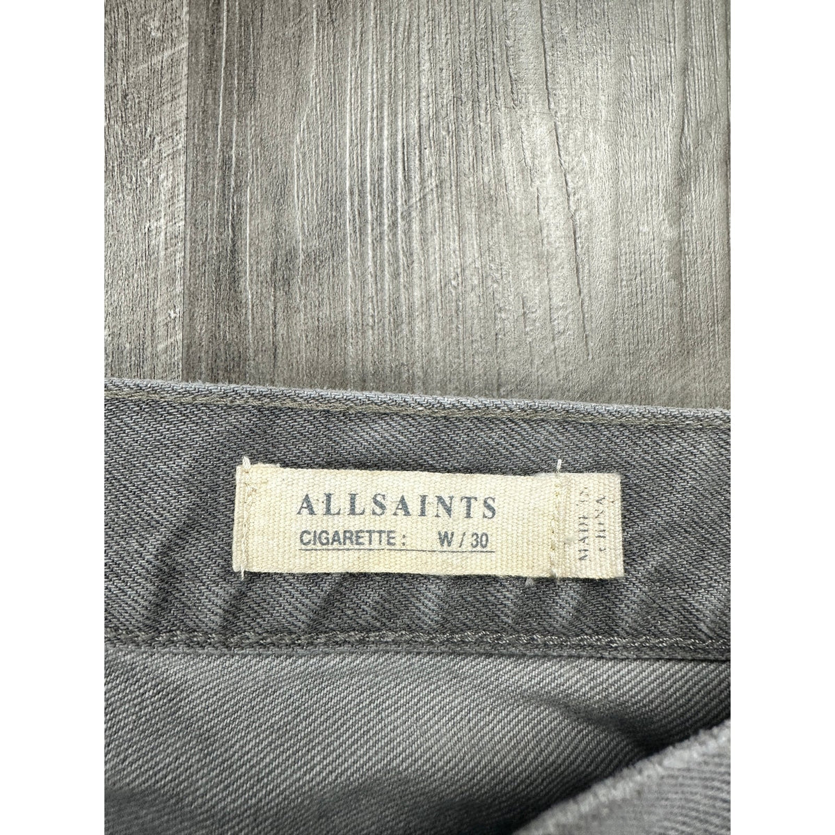 AllSaints Goree Cigarette Jeans — Size 30 // Preowned