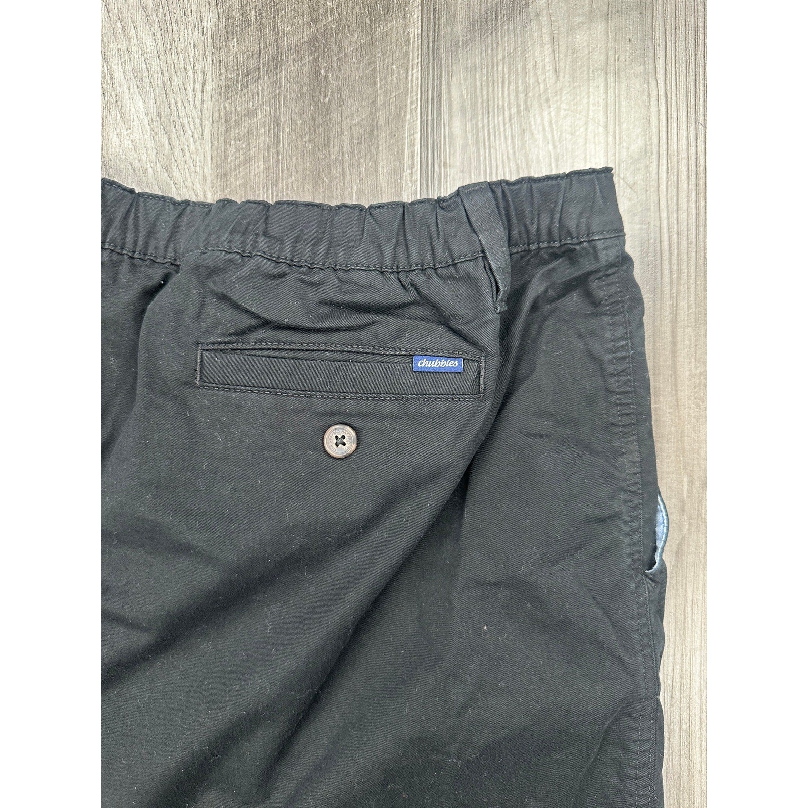 Chubbies Originals 5.5" Chino Shorts in Shadowstorm Black — Size 3XL // Preowned