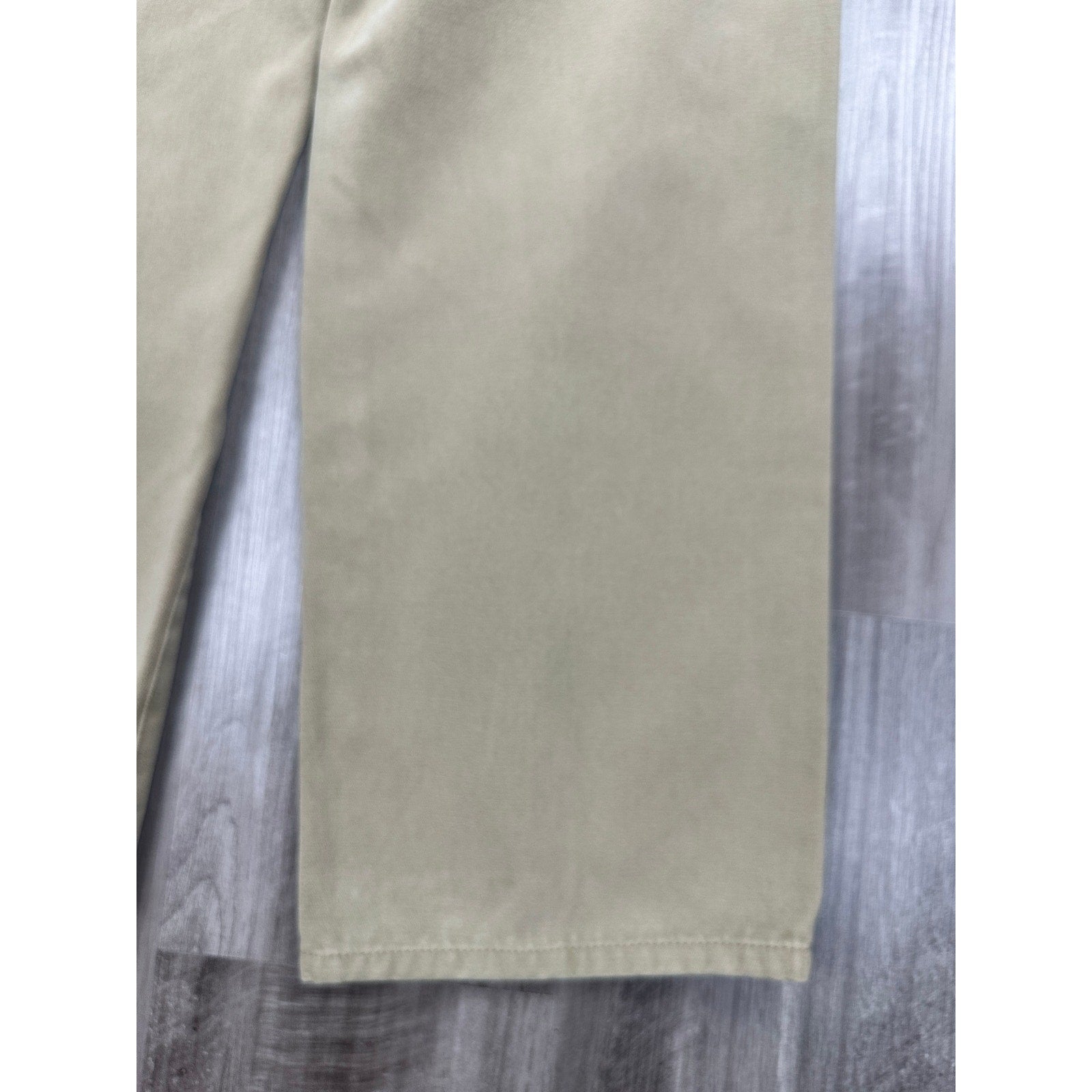 Indigo Palms (by Tommy Bahama) Classic Fit Sueded Brush Twill Cotton Chino Jeans in Tan — Size 35 // Preowned