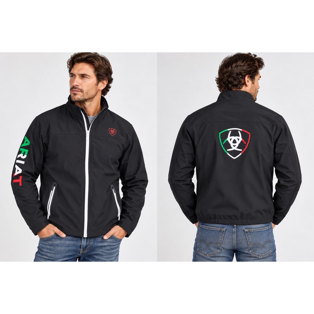 Ariat New Team Logo 2.0 Tek Softshell Mexico Water Resistant Jacket — Size XL // Preowned