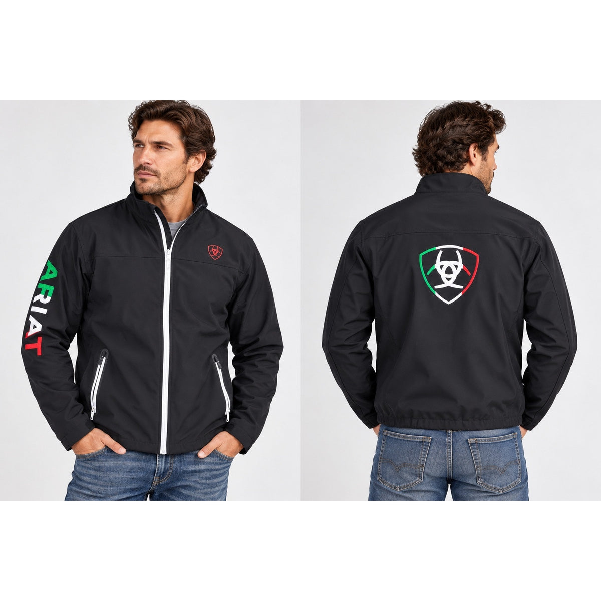 Ariat New Team Logo 2.0 Tek Softshell Mexico Water Resistant Jacket — Size XL // Preowned