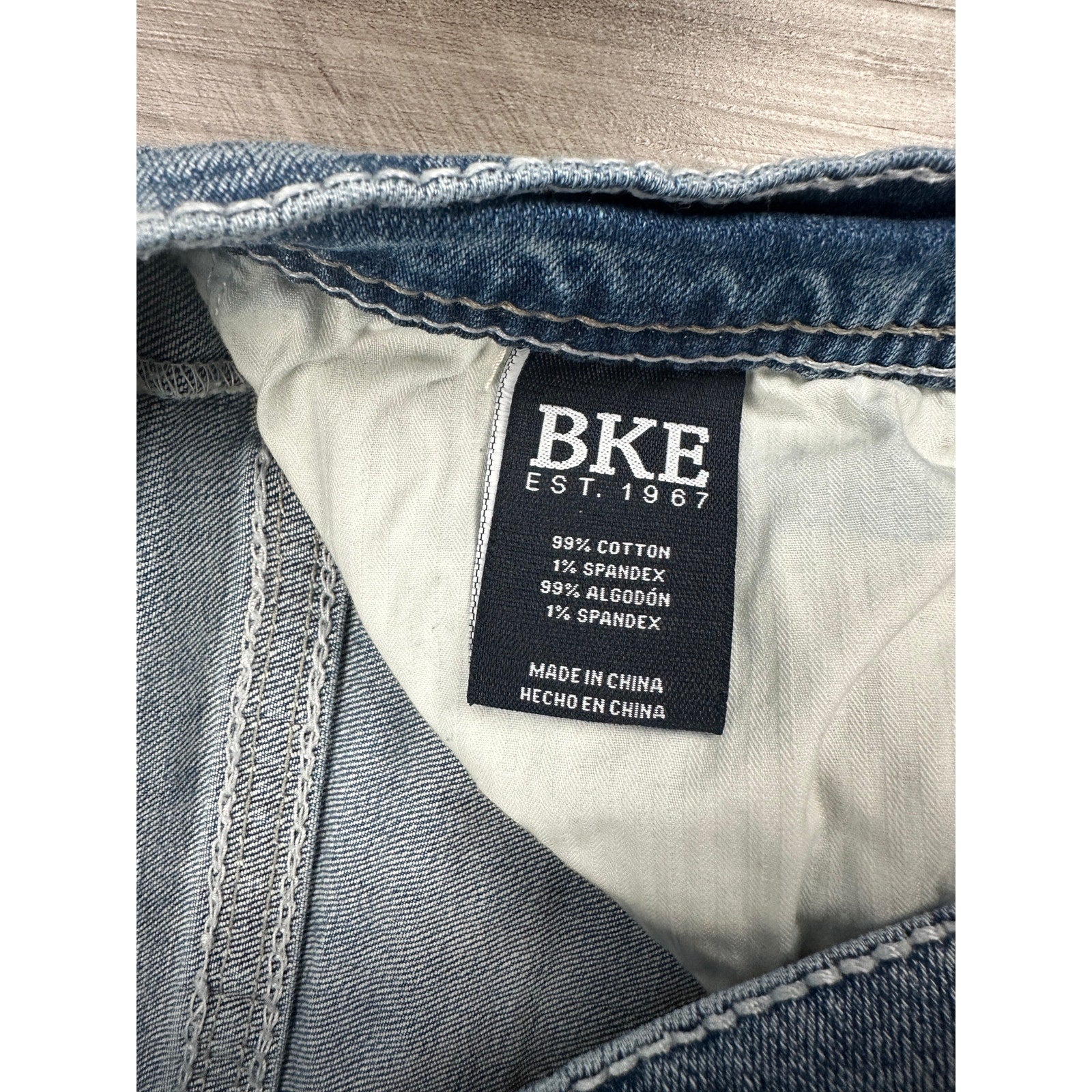 BKE Aiden Boot Cut Stretch Jean in Texel Blue — Size 30x32 // Preowned