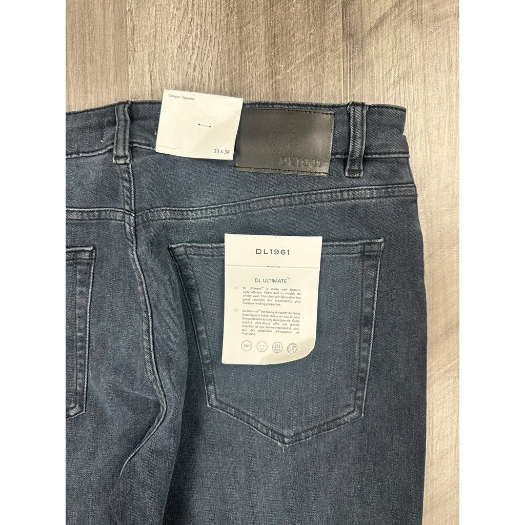 DL1961 Cooper Tapered Slim Jeans — Size 33x34