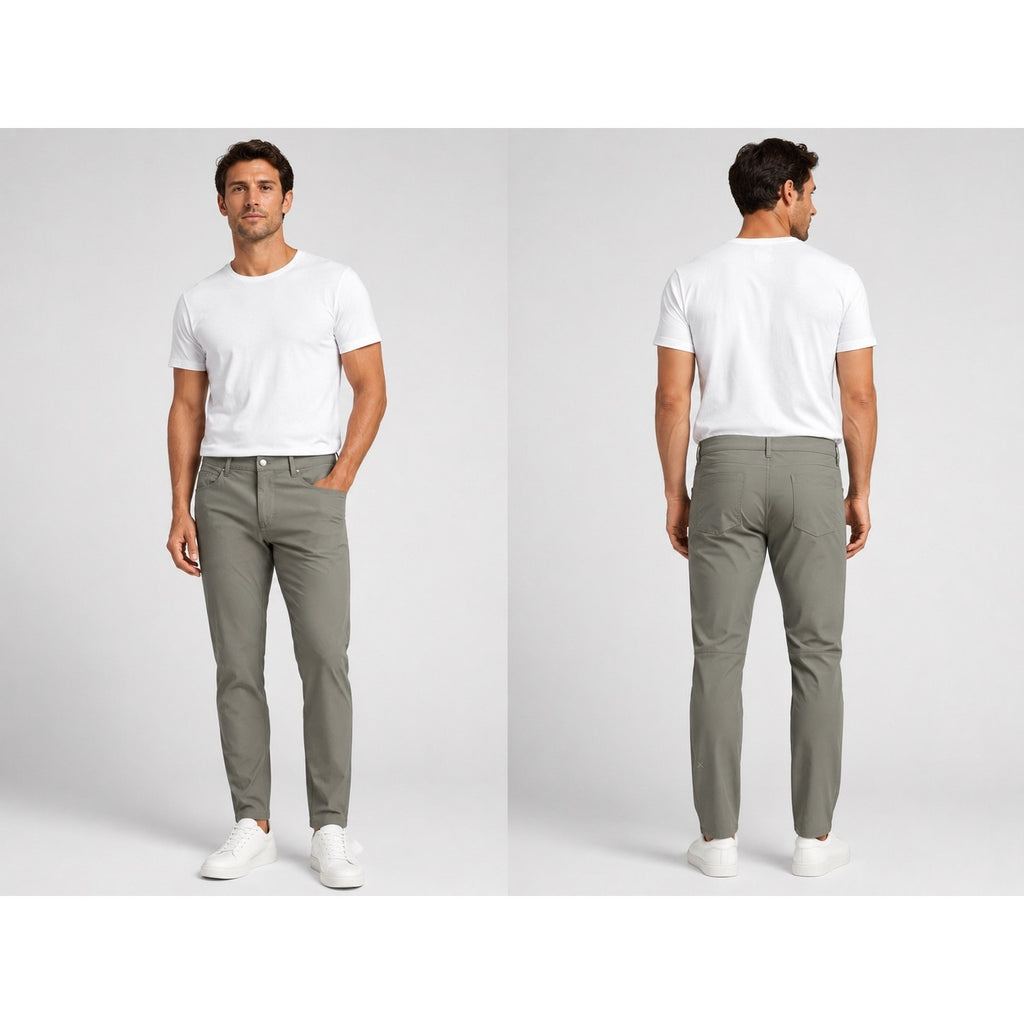 Cuts Clothing AO Slim 5 Pocket Performance Pants in Sepia Tint — Size 31 // Preowned