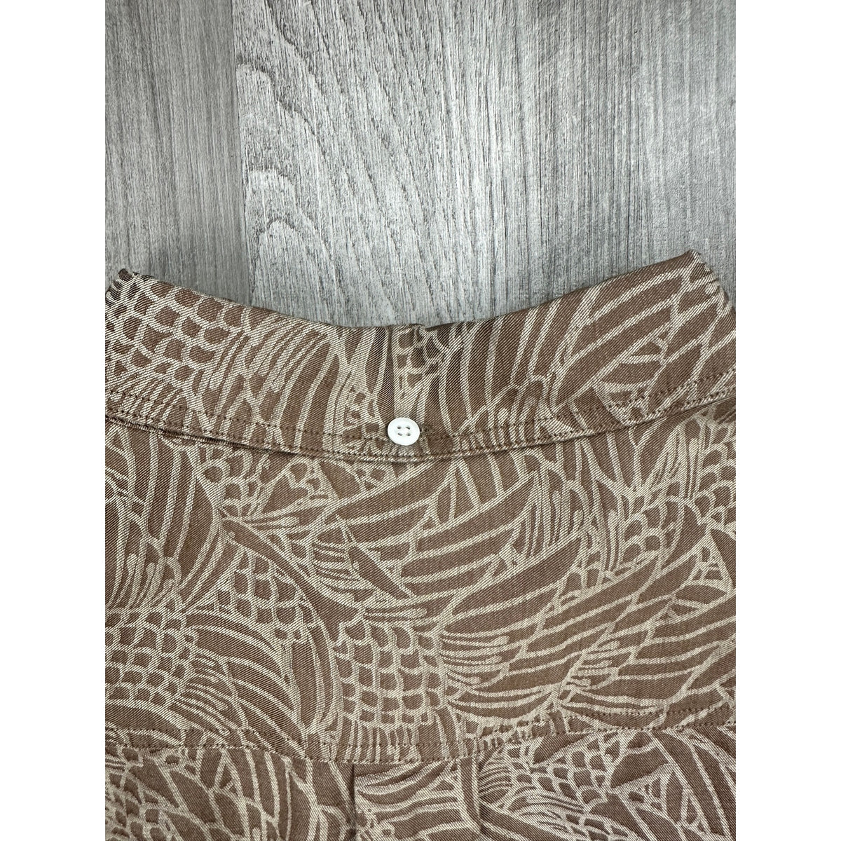 Billy Reid Melange Heron Swarm Standard Fit Long Sleeve Button Down Shirt — Size Large // Preowned