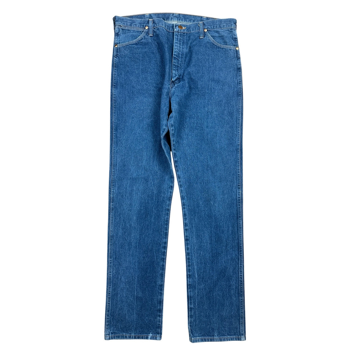 Wrangler Vintage Made in USA Cowboy Cut Original Straight Fit Jeans — Size 38x36 // Preowned