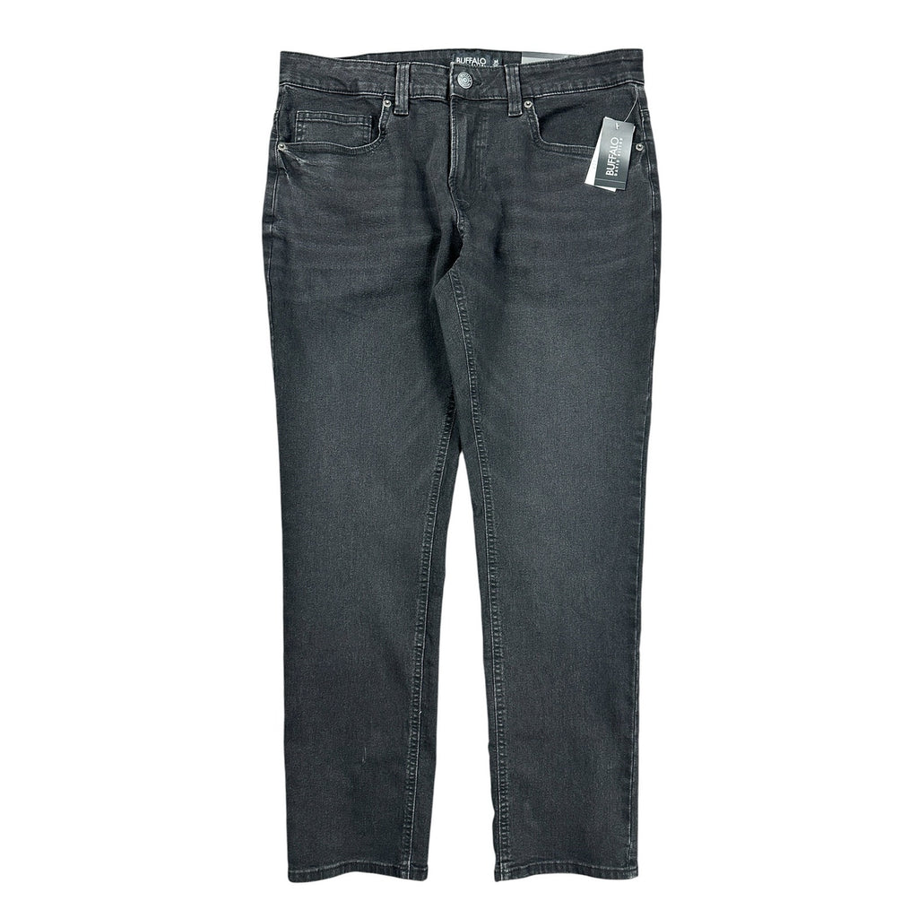 Buffalo David Bitton Ash Slim Stretch Jean in Black Sanded — Size 34x30