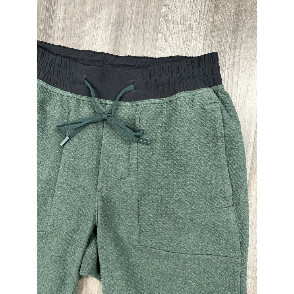 Lululemon At Ease Knit Joggers in Olive Green — Size Medium // Preowned