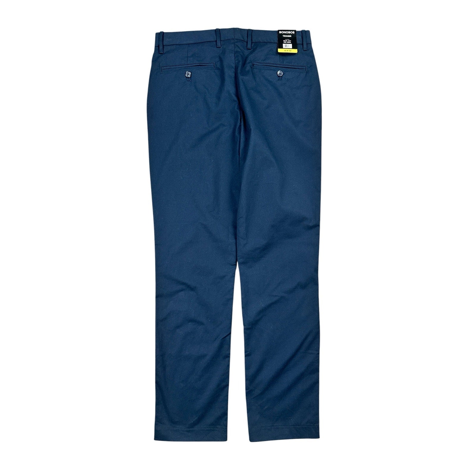 Bonobos Slim Trouser Chino Pants in Navy — Size 32x32