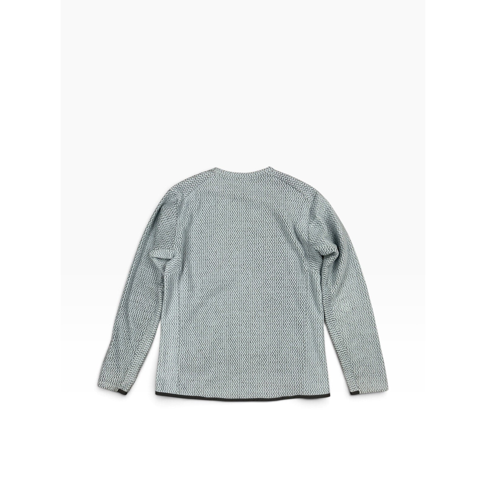 Patagonia R1 Air Crew Fleece Pullover in Light Plume Gray — Size Medium // Preowned