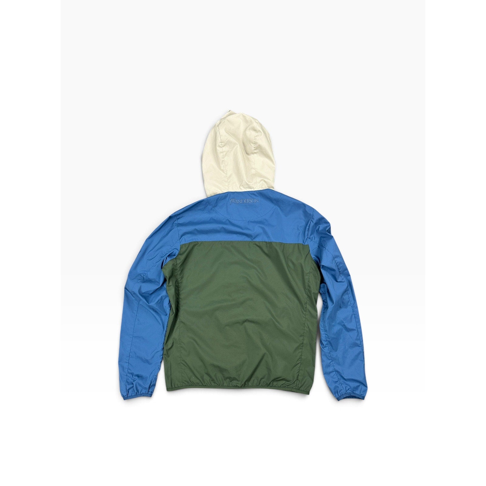 JW Anderson x UNIQLO Colorblack Packable Windbreaker Parka in Olive, Blue, Tan — Size Small // Preowned