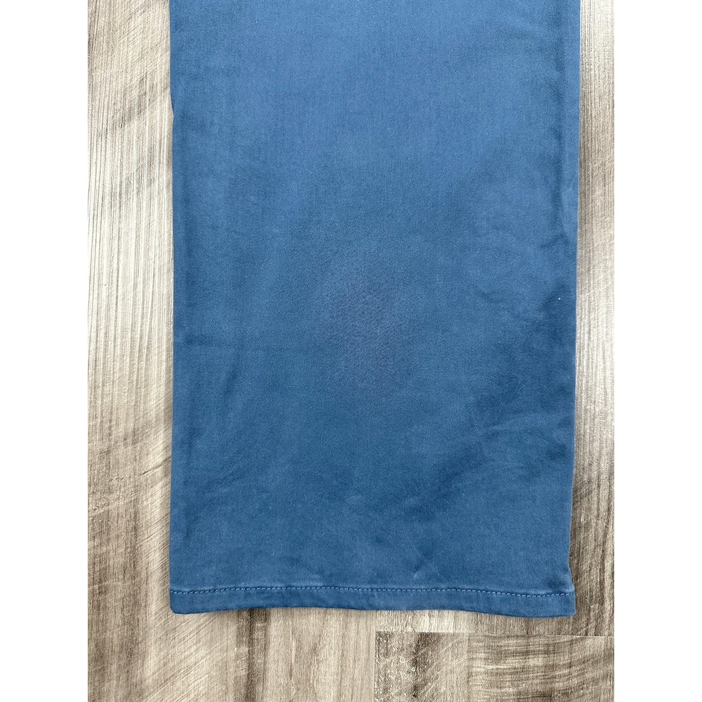 Peter Millar Signature Sateen Classic Fit 5 Pocket Pants in Blue — Size 40x32 // Preowned