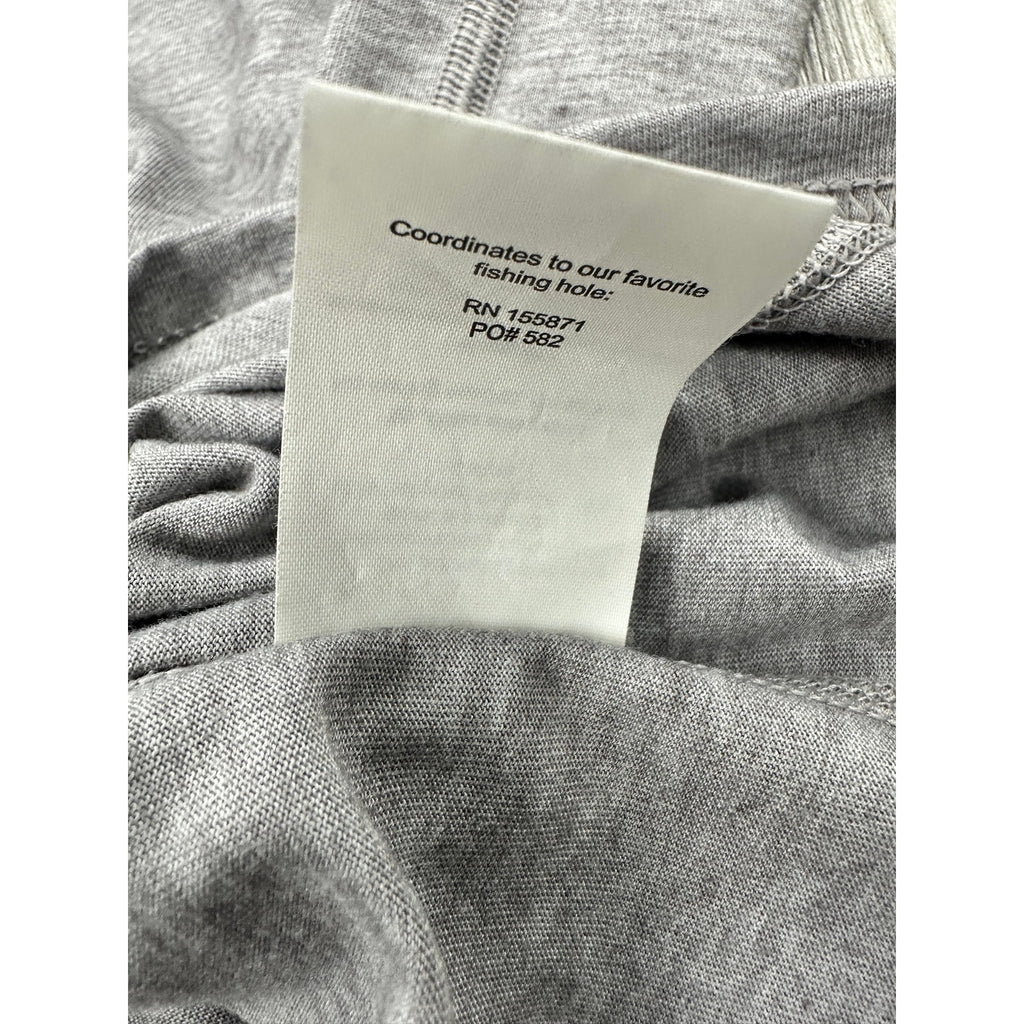 Poncho Poly Cotton Performance Long Sleeve Crew Tee — Size Medium // Preowned