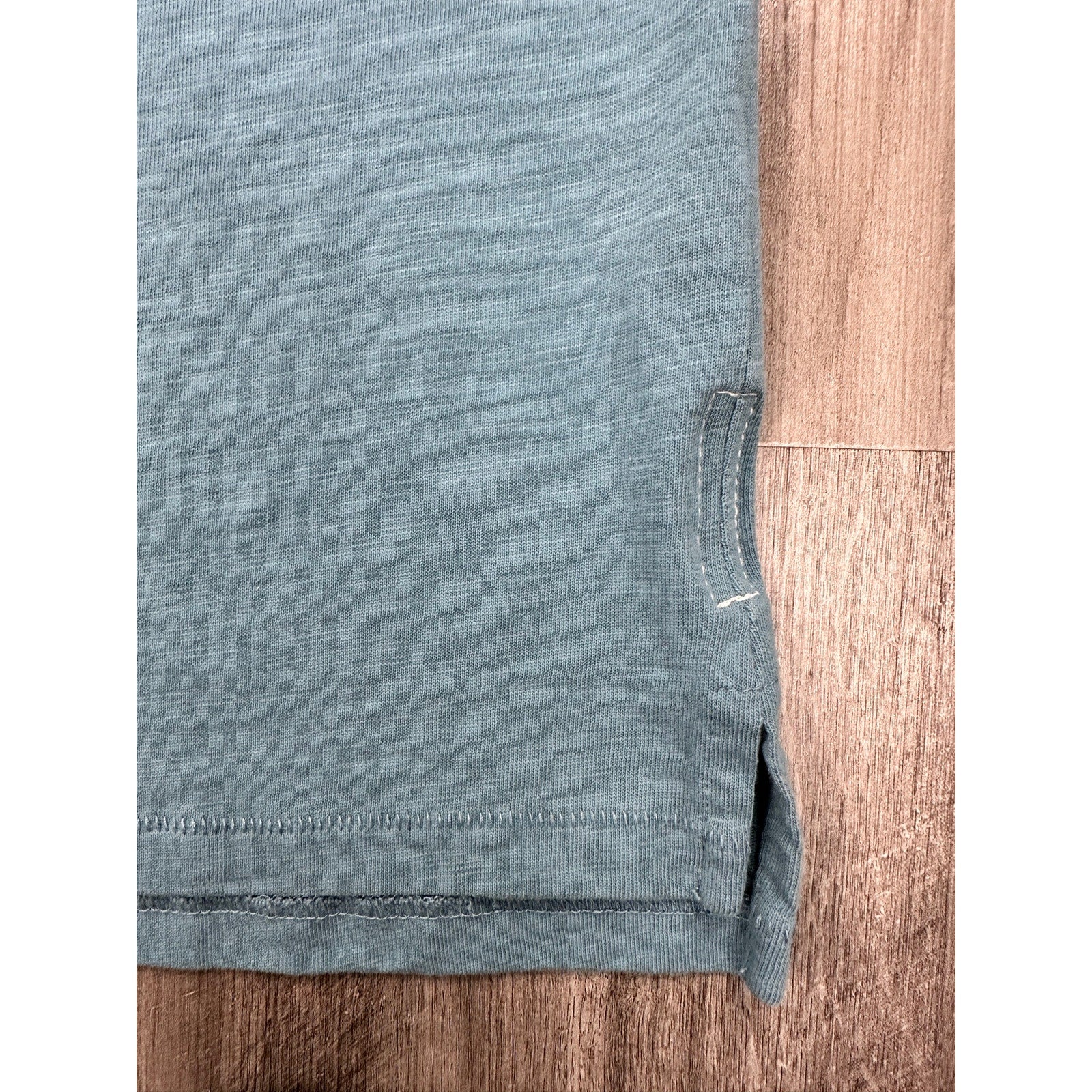 Rag & Bone Classic Slub Made in Peru Polo in Blue — Size 2XL // Preowned