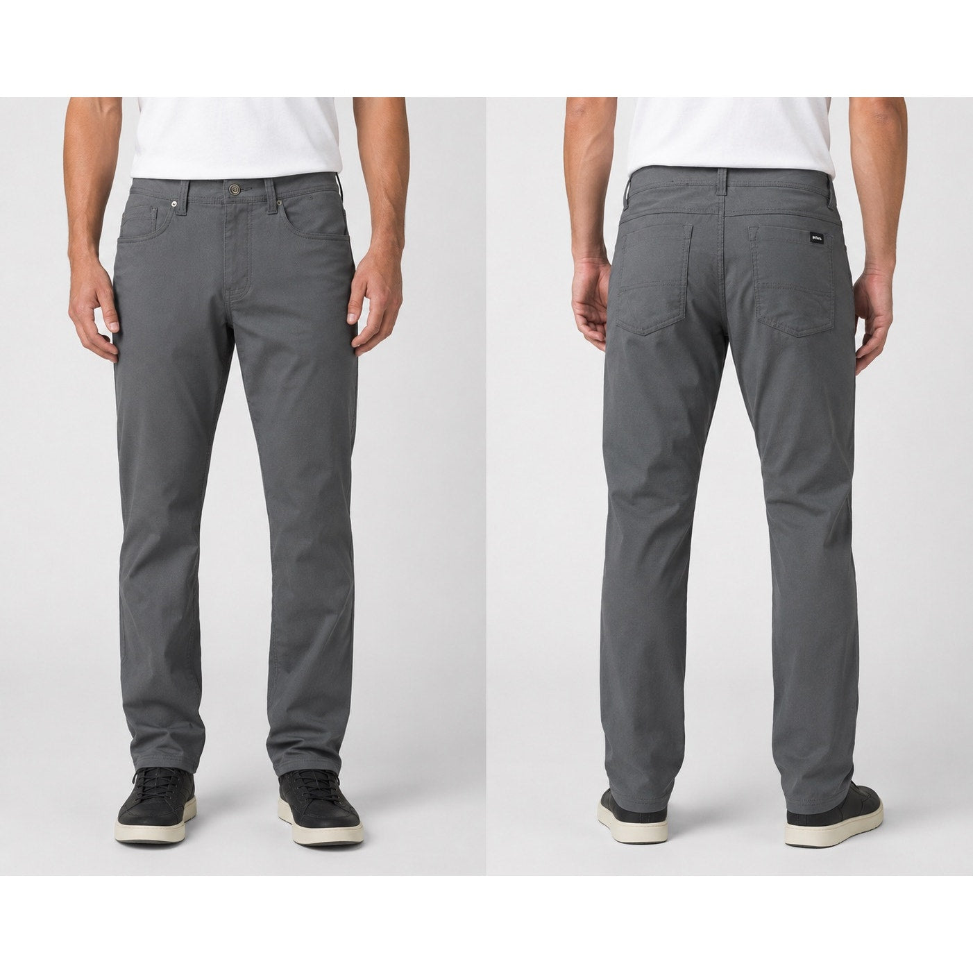 Prana Brion Performance Pants II in Charcoal Gray — Size 33x32 // Preowned