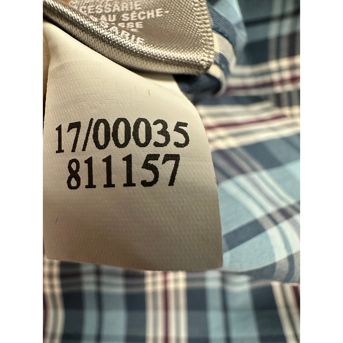 Onward Reserve Classic Fit Non-Iron Plaid Long Sleeve Button Down — Size Large // Preowned