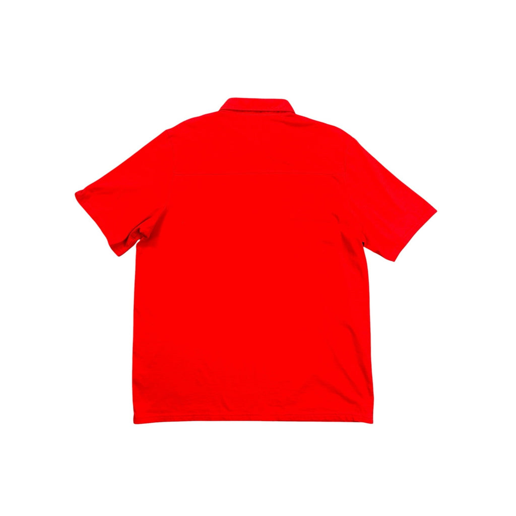 Criquet Players Classic Polo Shirt in Red — Size Large // Preowned