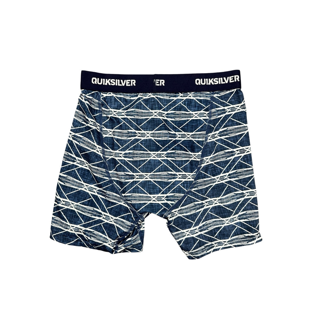 Quiksilver Super Soft Fly Front Boxer Briefs 3-Pack in Multi — Size Small