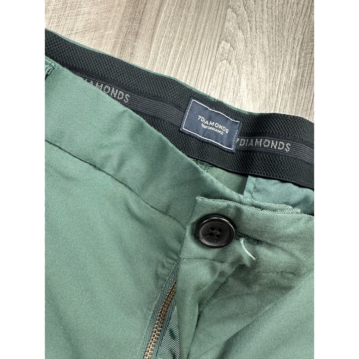 7 Diamonds Parker Performance Straight Stretch Chino Pants — Size 36 // Preowned