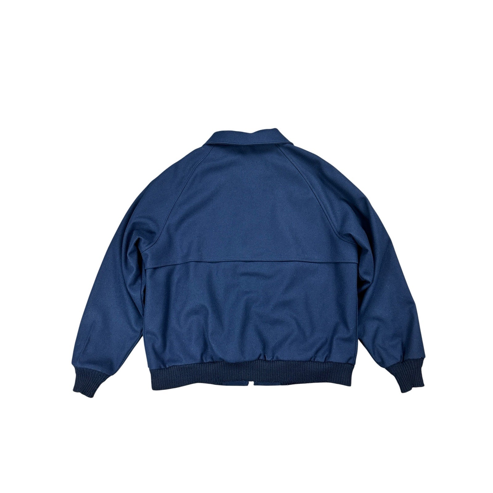 Pendleton Made in USA Virgin Wool Vintage Jacket in Navy — Size XL // Preowned