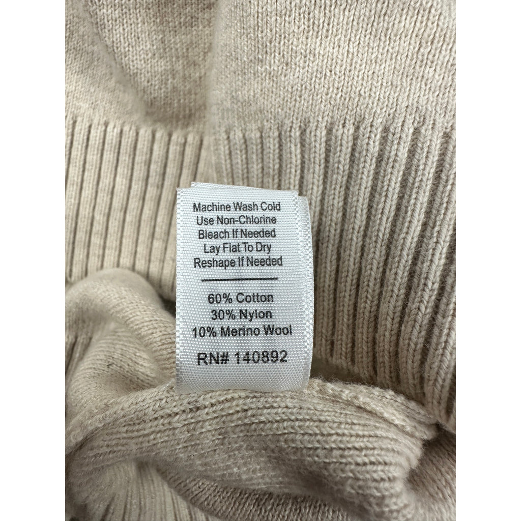 Marine Layer Archive Big Bear Quarter Zip Pullover Sweater — Size Medium // Preowned