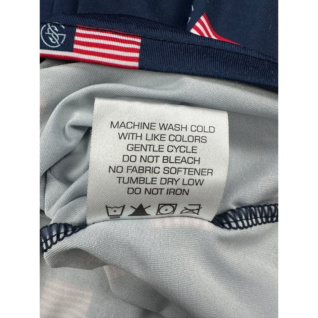 Googan Squad America Ultimate Performance Hoodie in Navy, Red, White — Size Small // Preowned