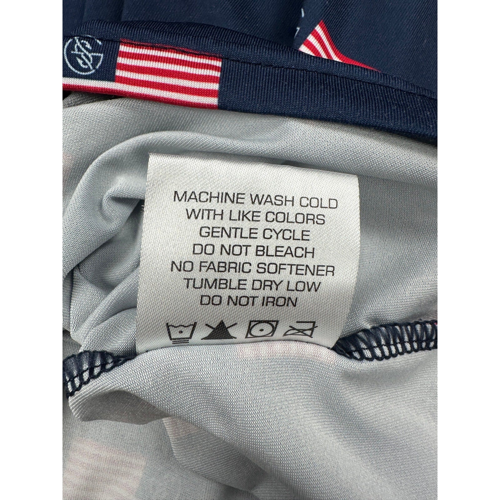 Googan Squad America Ultimate Performance Hoodie in Navy, Red, White — Size Small // Preowned