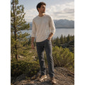 Prana Brion 5 Pocket Slim Fit Performance Pants in Charcoal Grey — Size 34x32 // Preowned
