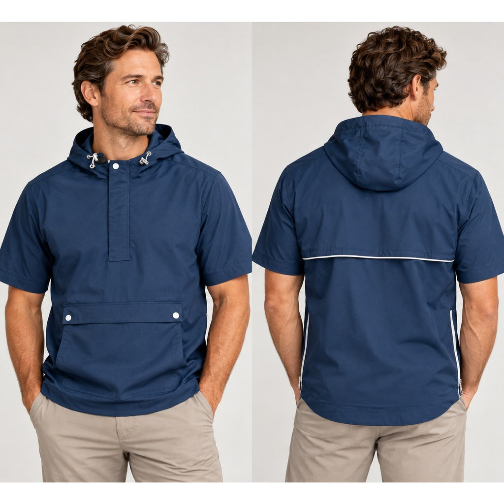 TravisMathew Sport Mode Short Sleeve Hoodie — Size Medium // Preowned