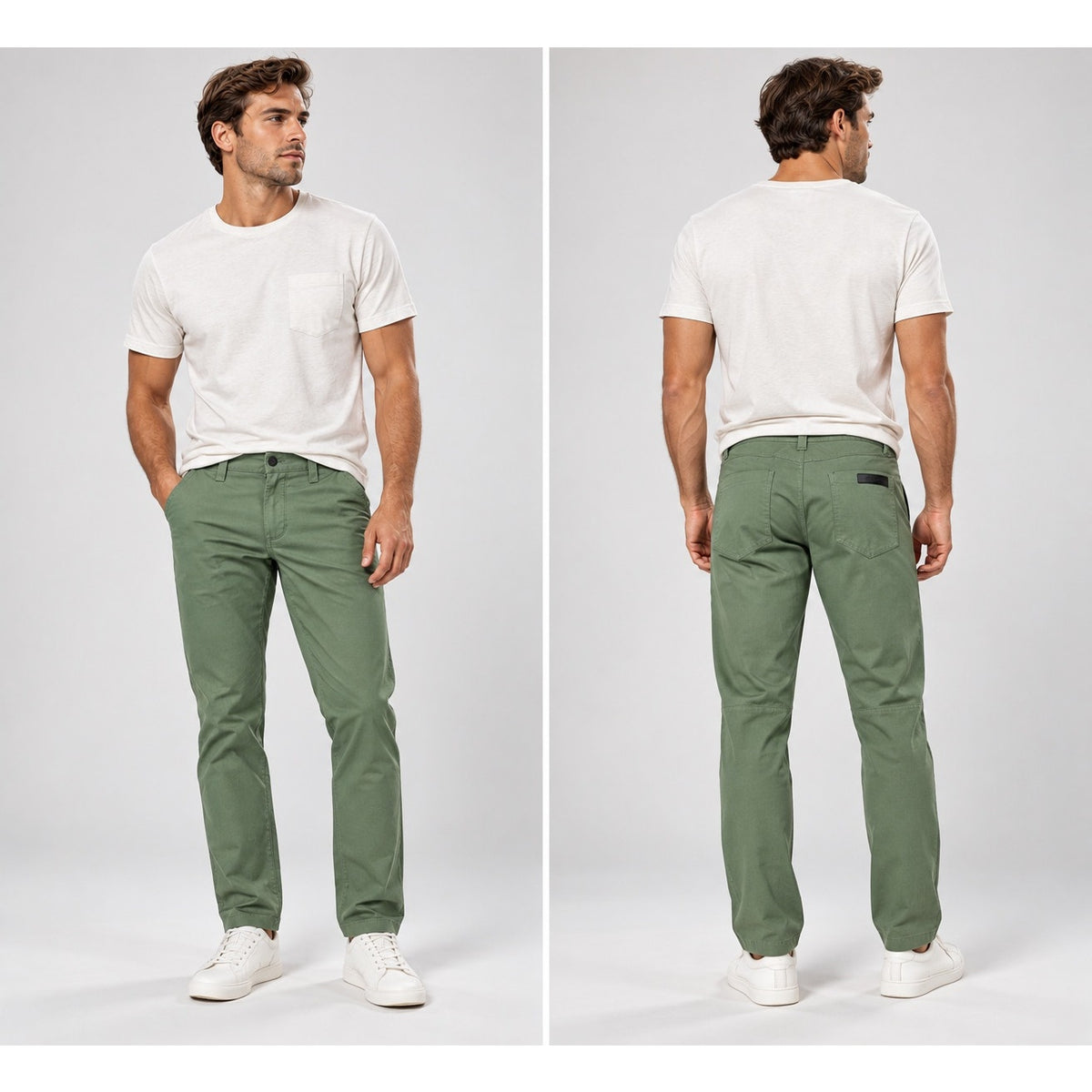Ten Thousand Tactical Straight 5 Pocket Chino Pants — Size 33 // Preowned